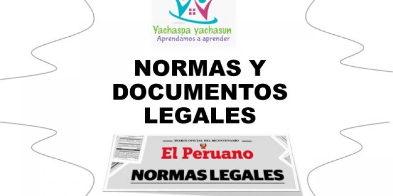 Normas y documentos legales