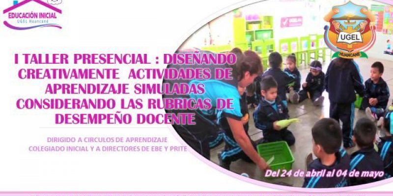 Diseñamos creativamente actividades de aprendizaje, considerando las rubricas de desempeño docente.