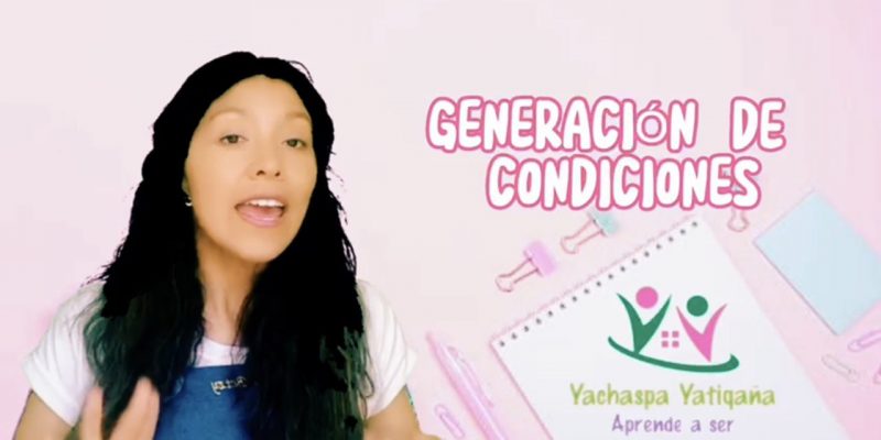 Generación de condiciones educativas en el nivel inicial